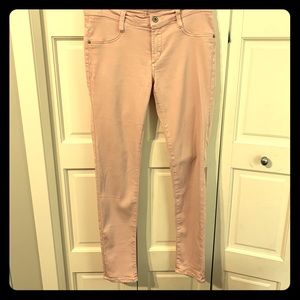 James Jeans light pink straight leg
